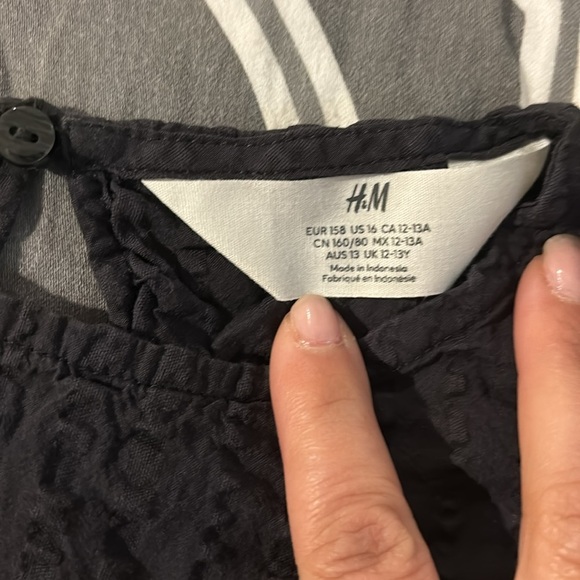 H&M black set kids size 16 - Picture 5 of 6